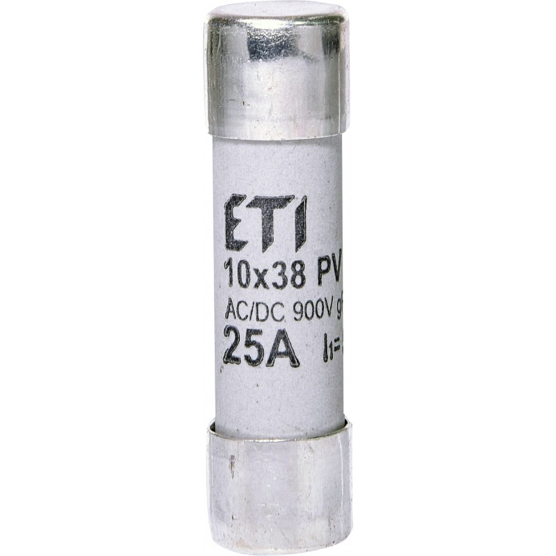 Запобіжник CH 10x38 gR 25A 900V (50kA AC)
