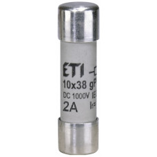 Запобіжник CH 10x38 gPV 2A 1000V (30kA)