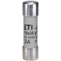 Запобіжник CH 10x38 gPV 3 A 1000V (30kA)