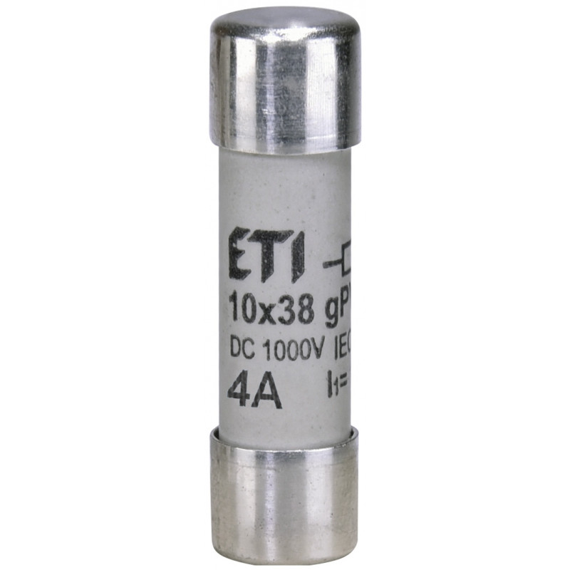 Запобіжник CH 10x38 gPV 4A 1000V (30kA)