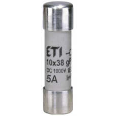 Запобіжник CH 10x38 gPV 5A 1000V (30kA)