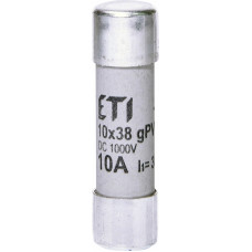 Запобіжник CH 10x38 gPV 10A 1000V (30kA)