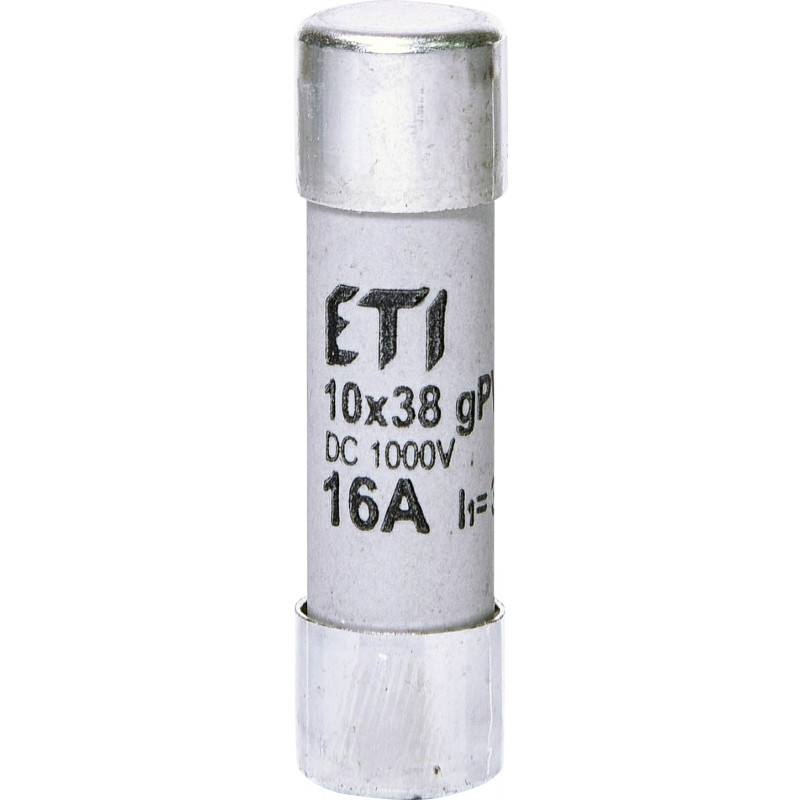Запобіжник CH 10x38 gPV 16A 1000V (30kA)