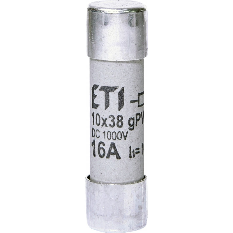 Запобіжник CH 10x38 gPV 16A 1000V (10kA)