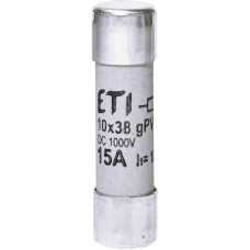 Запобіжник CH 10x38 gPV 15A 1000V (10kA)