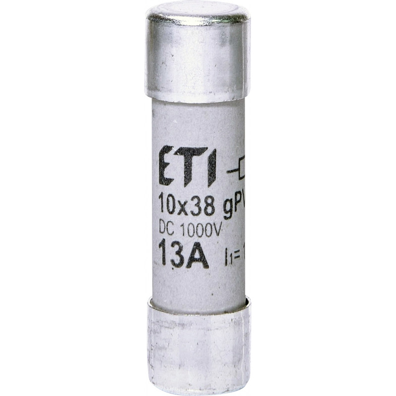 Запобіжник CH 10x38 gPV 13A 1000V (10kA)