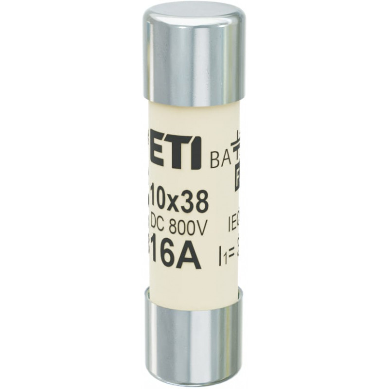 Запобіжник CH 10x38 16A Battery 800V DC