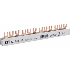Шина живлення IZ 12/3F/12 (12мм2, 3P, 0.21м, Fork, 12mod.)
