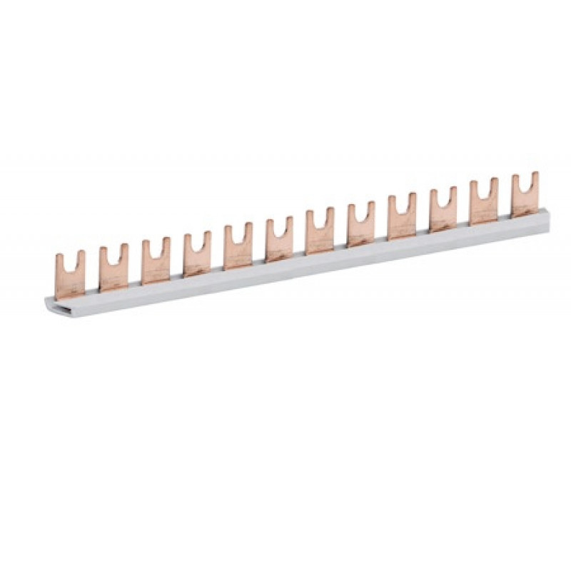 Шина живлення IZ 16/1F/12/L (16мм2, 1P, 0.21м, Fork, 12mod., кутова)