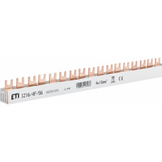 Шина живлення IZ 16/4F/56 (16мм2, 4P, 1м, Fork, 56mod.)