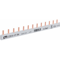 Шина живлення IZS 10/1F/54 (10мм2, 1P, 1м, Pin, 54mod.)