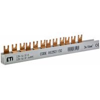 Шина живлення IZM 16/3F/4хMPE (16мм2, 3P, 0.21м, Fork, 12mod., 4xMS/MPE)