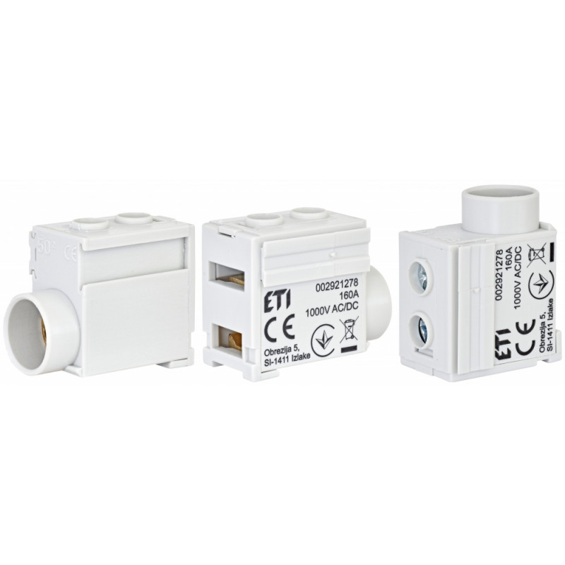 Ввідна клема EFB-50 (50mm2, 160A, 1000V AC/DC)