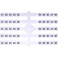 Марковальна табличка (200шт.) EO3 (21-30)