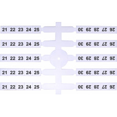 Марковальна табличка (200шт.) EO3 (21-30)