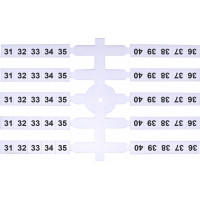 Марковальна табличка (200шт.) EO3 (31-40)