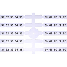 Марковальна табличка (200шт.) EO3 (31-40)