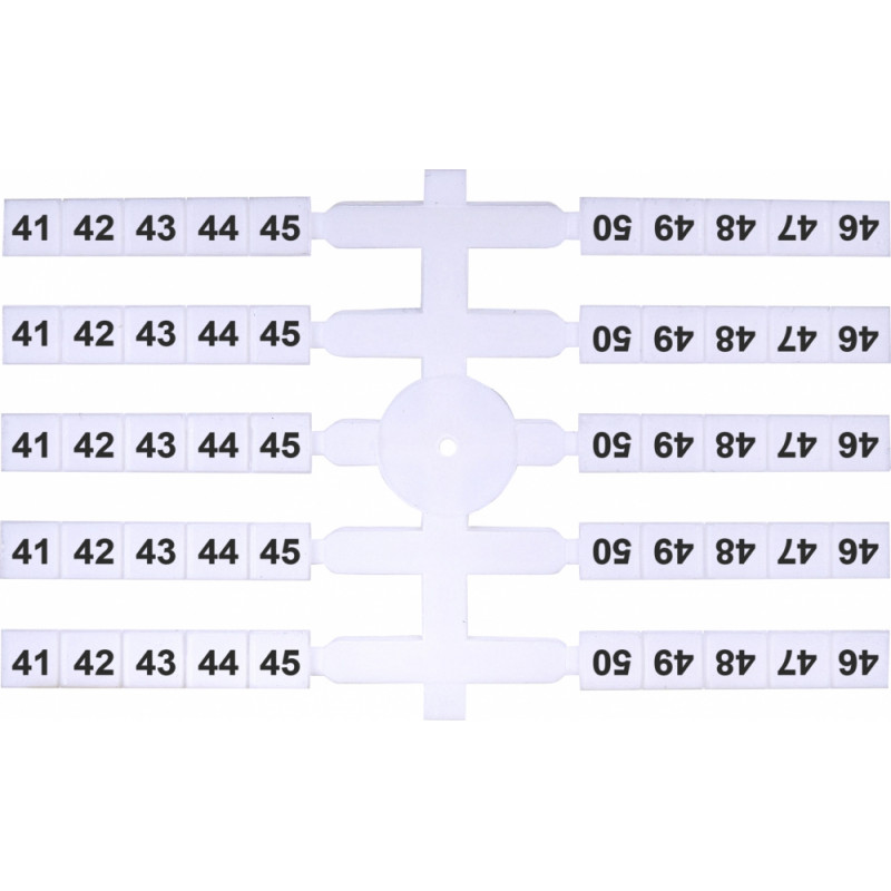 Марковальна табличка (200шт.) EO3 (41-50)