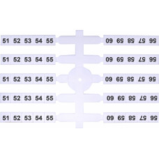 Марковальна табличка (200шт.) EO3 (51-60)