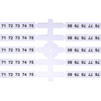 Марковальна табличка (200шт.) EO3 (71-80)