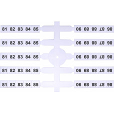 Марковальна табличка (200шт.) EO3 (81-90)