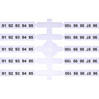 Марковальна табличка (200шт.) EO3 (91-100)