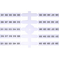 Марковальна табличка (200шт.) EO3 (301-350)