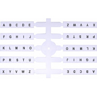 Марковальна табличка (200шт.) EO3 (алфавітна a-z)