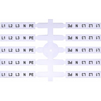 Марковальна табличка (200шт.) EO3 (L1,L2,L3,N,PE)