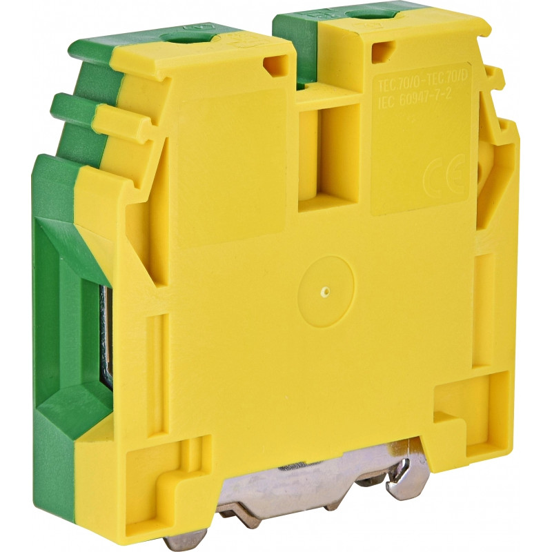 Клема гвинтова заземлювальна ESC-TEC.70/O (70 мм2, жовто-зел.)