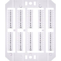 Марковання клем ESP-SHZ/1/1_10 (1-10, для пружин. клем, 1,5 мм2) (100шт)