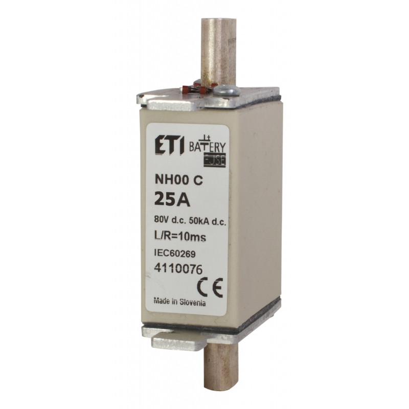 Запобіжник NH-000 Battery 25A 80V DC
