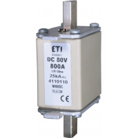 Запобіжник NH-00 TELECOM 80V DC 800A