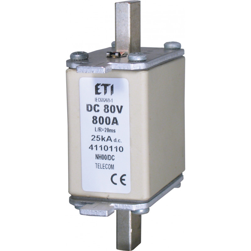 Запобіжник NH-00 TELECOM 80V DC 200A