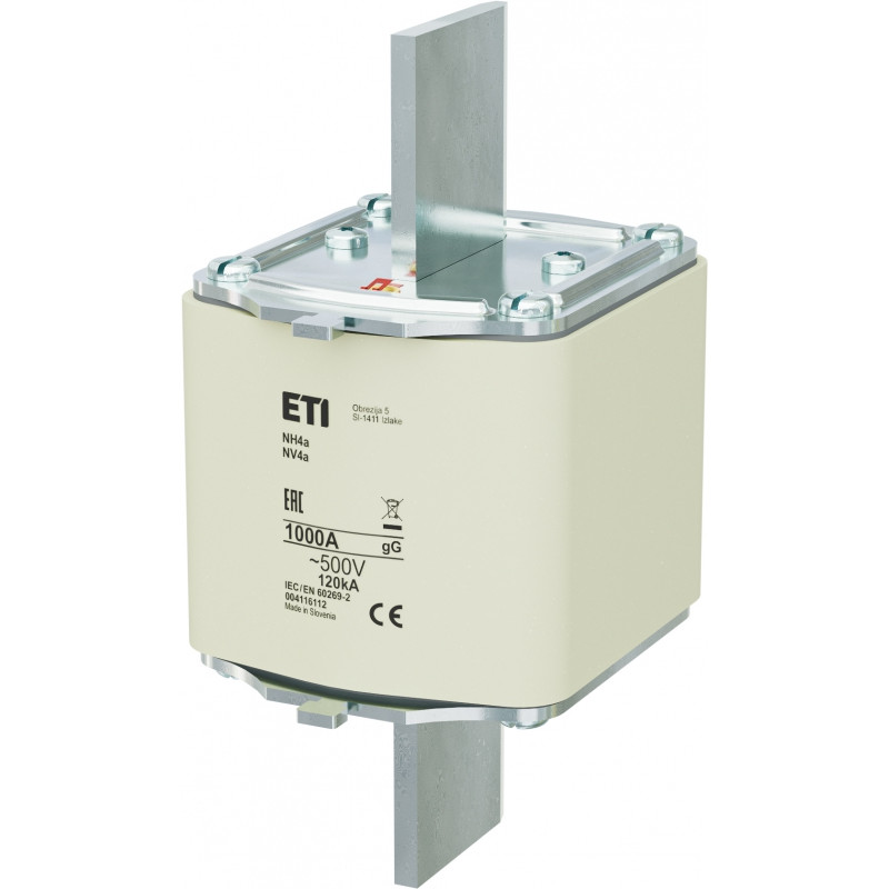 Запобіжник NH-4a/gG 1000A 500V (для тримачів HVL)