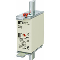 Запобіжник NH-000/gG 125A 500V KOMBI