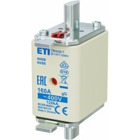 Запобіжник NH-00/gG 160A 400V KOMBI