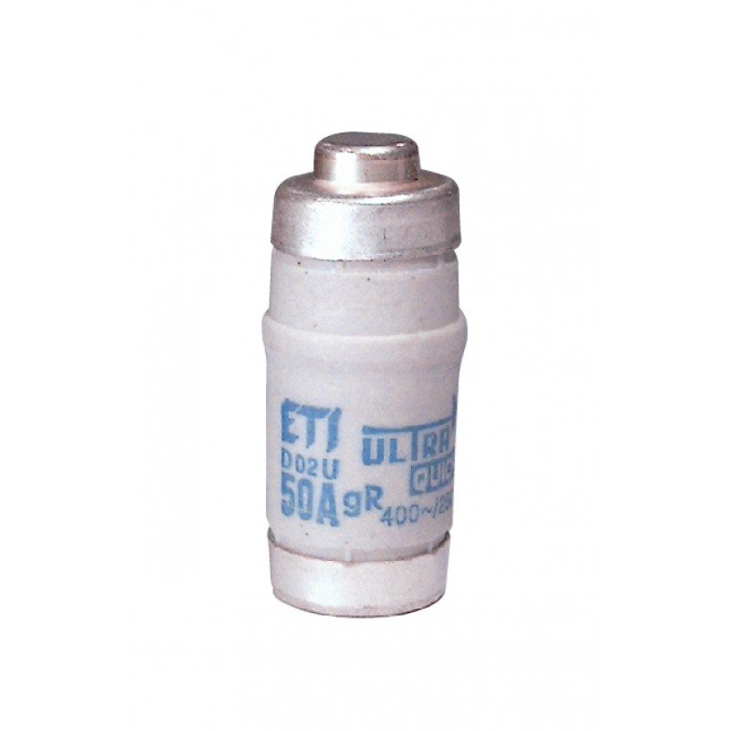 Запобіжник D02UQ50A/400V gR (50 kA)