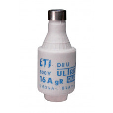 Запобіжник DIIUQ25A/500V gR (50 kA)