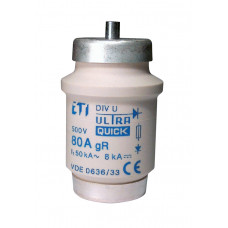 Запобіжник DIVUQ100A/500V gR (50 kA)