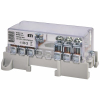 Блок розподільчий EDBA-120 (120А, 400В, 2х50мм²/6х25мм²)