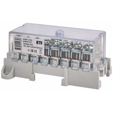 Блок розподільчий EDBA-250A (250А, 400В, 1х120мм²/1х50мм²+8х25мм²)