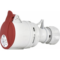 Розетка кабельна (силовий роз'єм) ES-1653 IP44 (16А, 400V, 3P+N+PE)