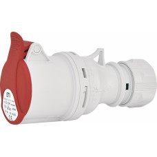 Розетка кабельна (силовий роз'єм) ES-3243 IP44 (32A, 400V, 3P+PE)