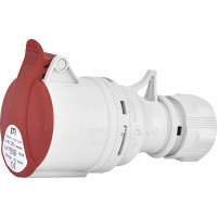 Розетка кабельна (силовий роз'єм) ES 3253 IP44 (32A, 400V, 3P+N+PE)