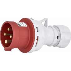 Вилка кабельна (силовий роз'єм) EV-1643 IP44 (16A, 400V, 3P+PE)