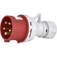 Вилка кабельна (силовий роз'єм) EV-3253 IP44 (32A, 400V, 3P+N+PE)