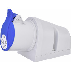 Розетка настінна (силовий роз'єм) EZ-3232 IP44 (32A, 230V, 2P+PE)