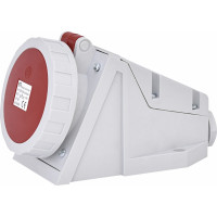 Розетка настінна (силовий роз'єм) EZH-3243 IP67 (32A, 400V, 3P+PE)