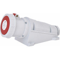 Розетка настінна (силовий роз'єм) EZH-6353 IP67 (63A, 400V, 3P+N+PE)